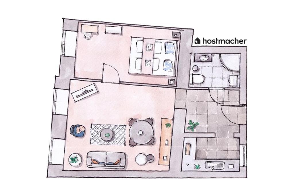 Pristine 1Br Steps From City By Hm Wien Eksteriør bilde